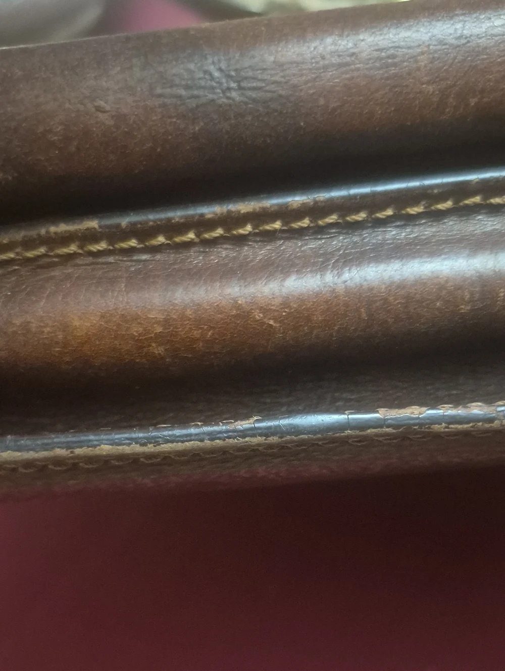 Vintage The Bridge Leather Briefcase